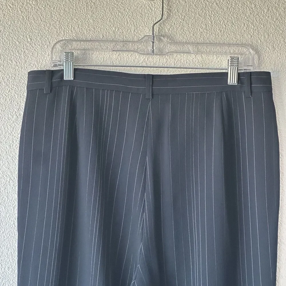Garfield & Marks Sydney Trouser Pinstriped Pants Women's Size 14 Slacks